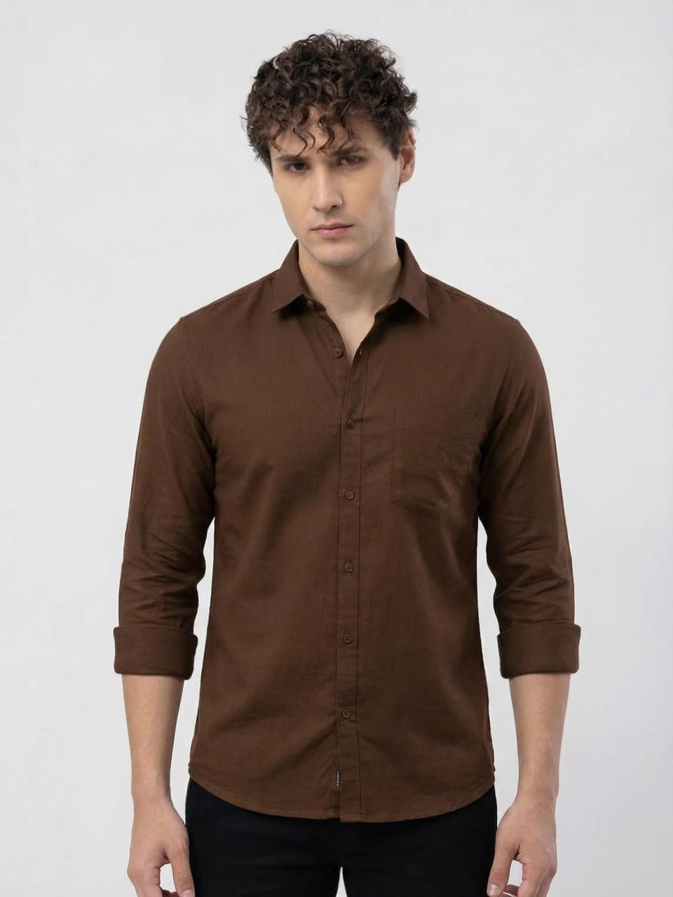 Men Solid Good Color Shirt | Trendy Casual & Formal Wear | Comfortable Cotton Blend | Slim Fit Stylish Shirt