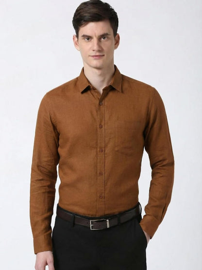 Men Solid Good Color Shirt | Trendy Casual & Formal Wear | Comfortable Cotton Blend | Slim Fit Stylish Shirt