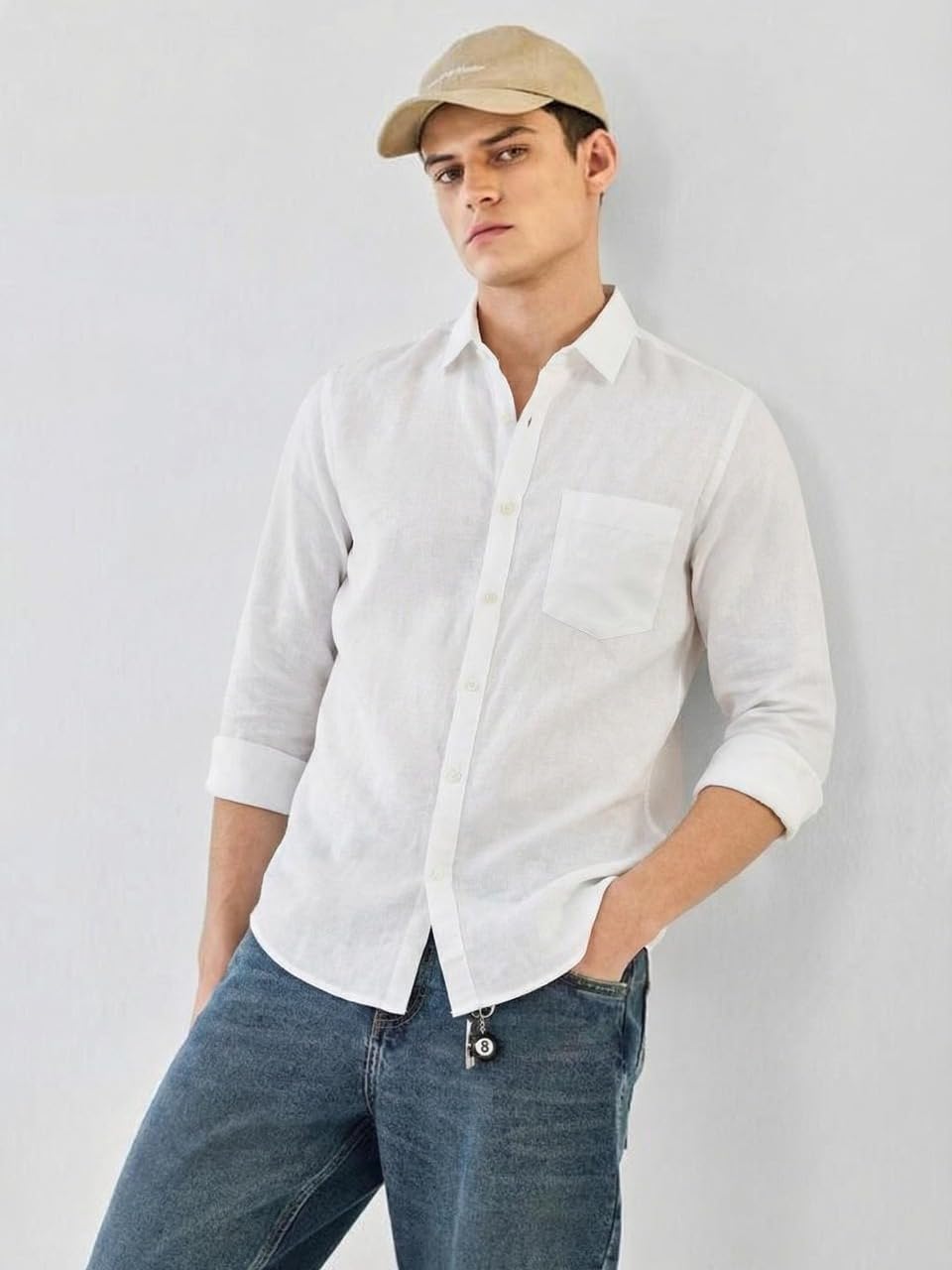 Men Solid Good Color Shirt | Trendy Casual & Formal Wear | Comfortable Cotton Blend | Slim Fit Stylish Shirt