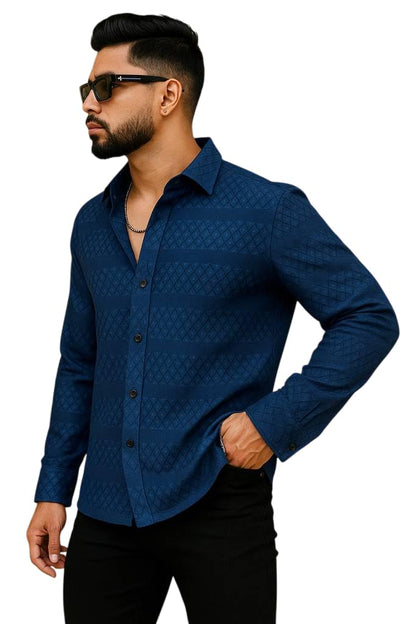 Men's Solid Linen Cotton Shirt, Casual, Plain, Full Sleeve, Summer-Regular Fit, Stylish, Everyday Formal Wear