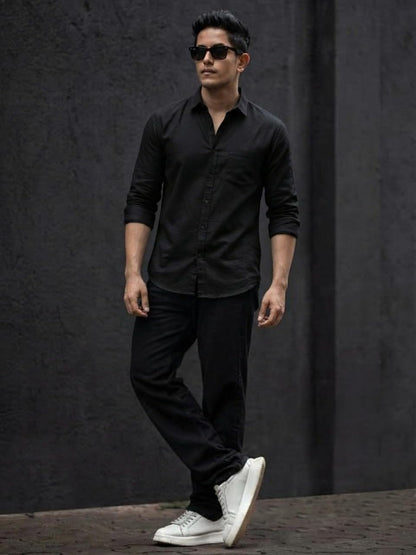 Men Solid Good Color Shirt | Trendy Casual & Formal Wear | Comfortable Cotton Blend | Slim Fit Stylish Shirt