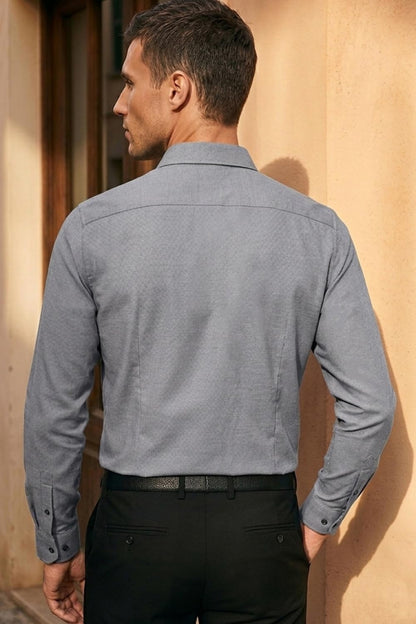 Men's Slim Fit Easy to Iron Everyday wear Premium Cotton Full Sleeve Solid Formal Shirt