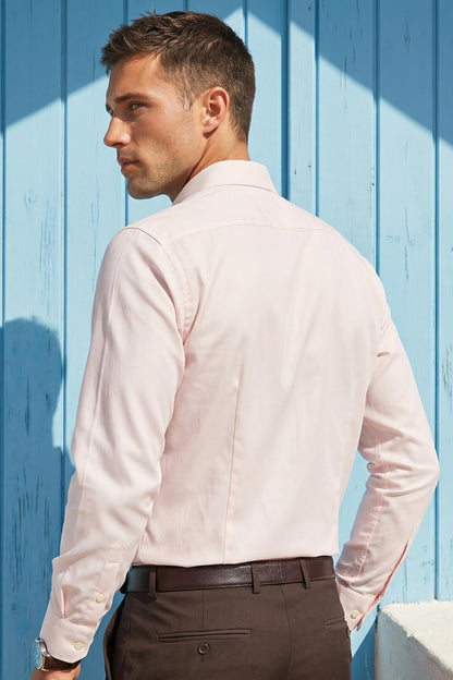 Men's Slim Fit Easy to Iron Everyday wear Premium Cotton Full Sleeve Solid Formal Shirt