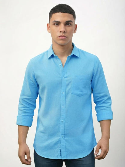 Men Solid Good Color Shirt | Trendy Casual & Formal Wear | Comfortable Cotton Blend | Slim Fit Stylish Shirt