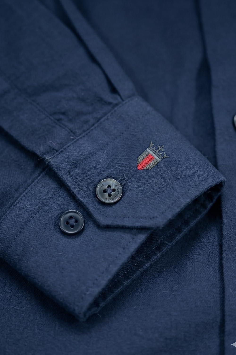Men's Slim Fit Made Using BCI Cotton, Brushed Twill, Soft Fabric Full Sleeve Engineered Stripe Casual Shirt