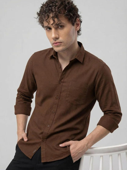 Men Solid Good Color Shirt | Trendy Casual & Formal Wear | Comfortable Cotton Blend | Slim Fit Stylish Shirt
