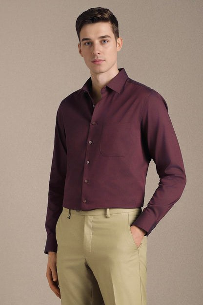 Men's Slim Fit Easy to Iron Everyday wear Premium Cotton Full Sleeve Solid Formal Shirt