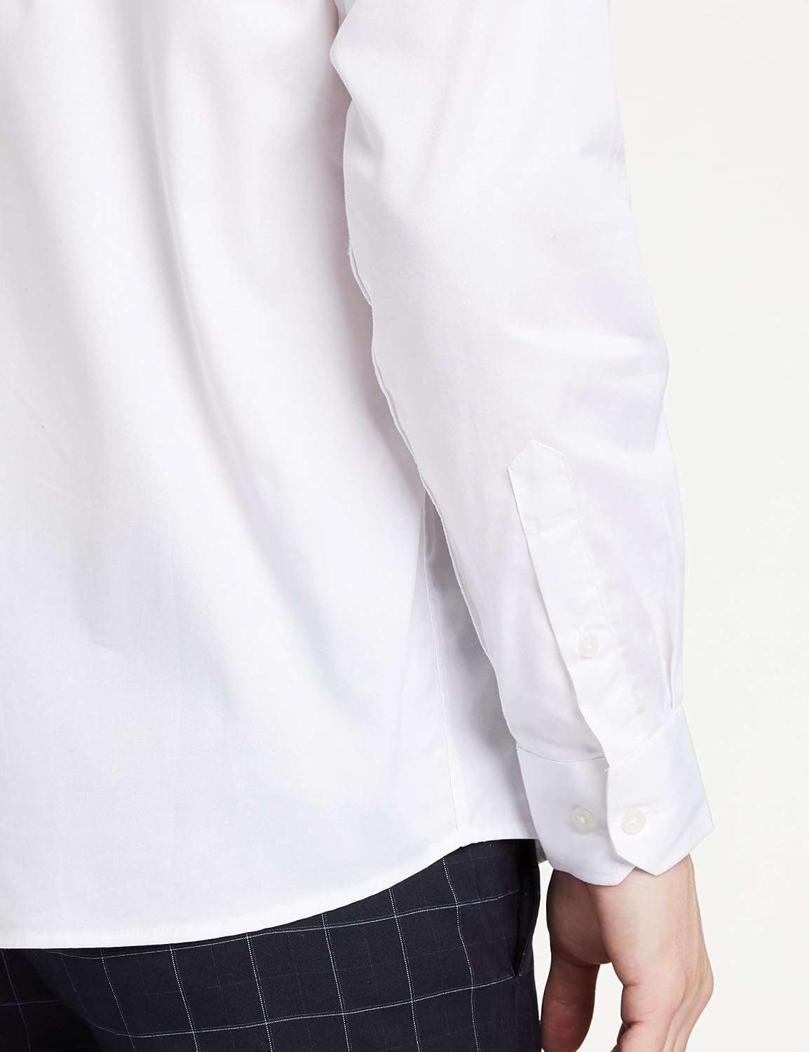 Men's Solid Cotton Formal Shirt | Plain | Full Sleeve - Regular Fit (Available in Plus Sizes)