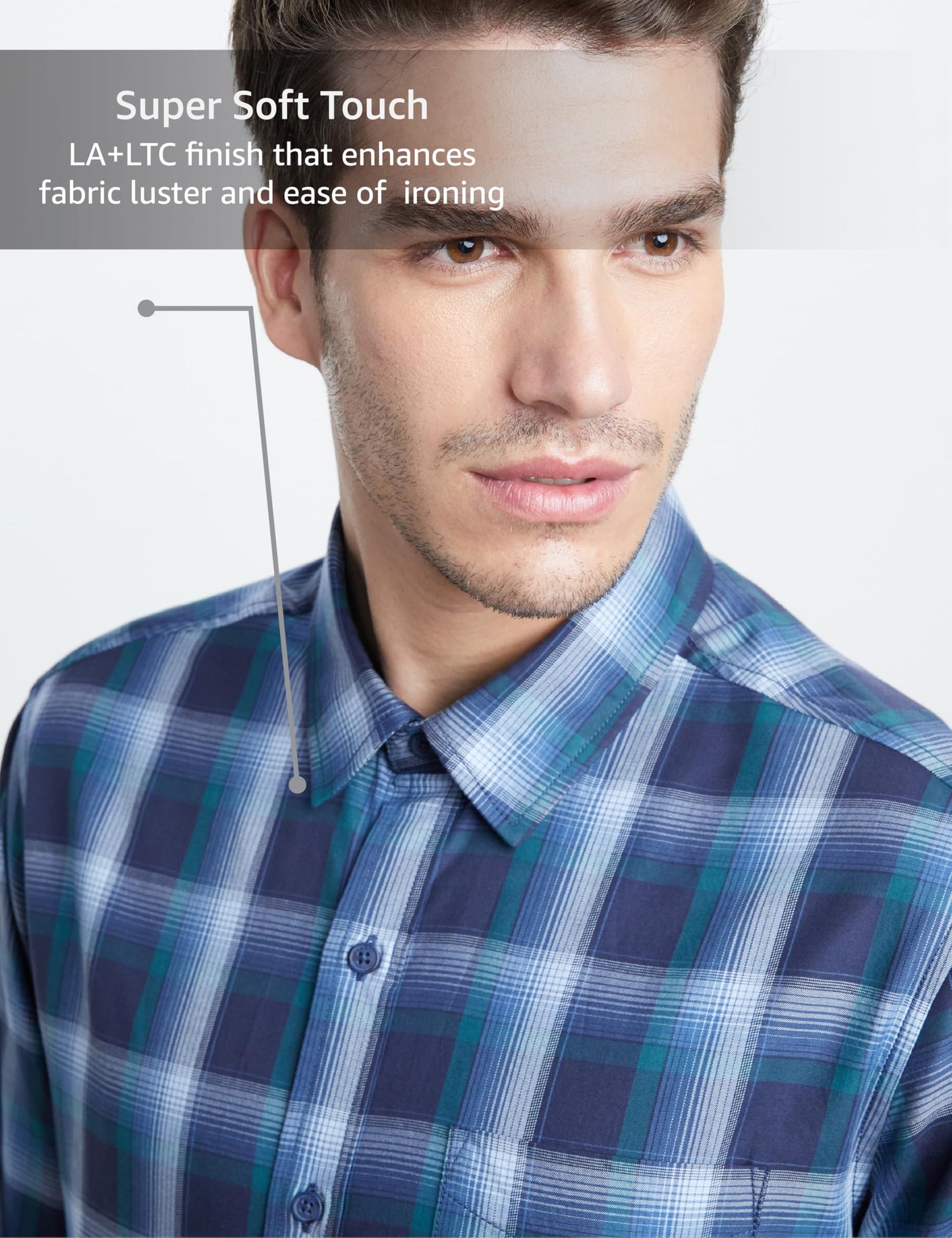 Men's Checkered Casual Shirt - Regular Fit | Full Sleeve | Pure Cotton (Available in Plus Sizes)