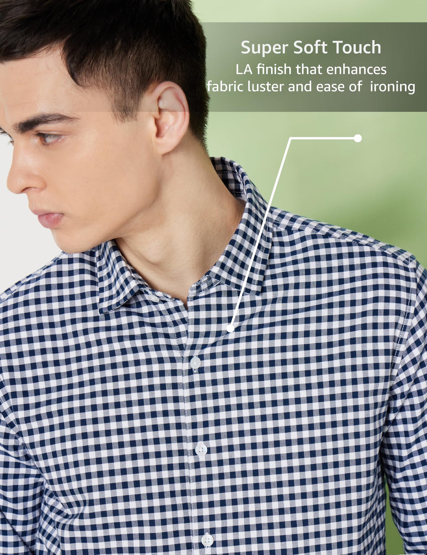 Men's Checkered Casual Shirt - Regular Fit | Full Sleeve | Pure Cotton (Available in Plus Sizes)