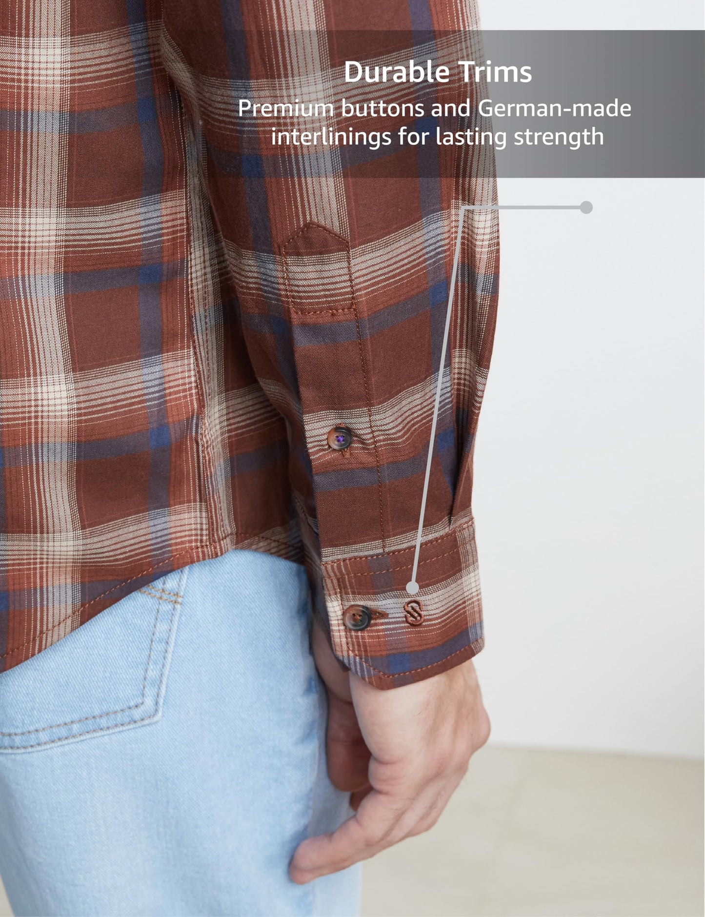 Men's Checkered Casual Shirt - Regular Fit | Full Sleeve | Pure Cotton (Available in Plus Sizes)