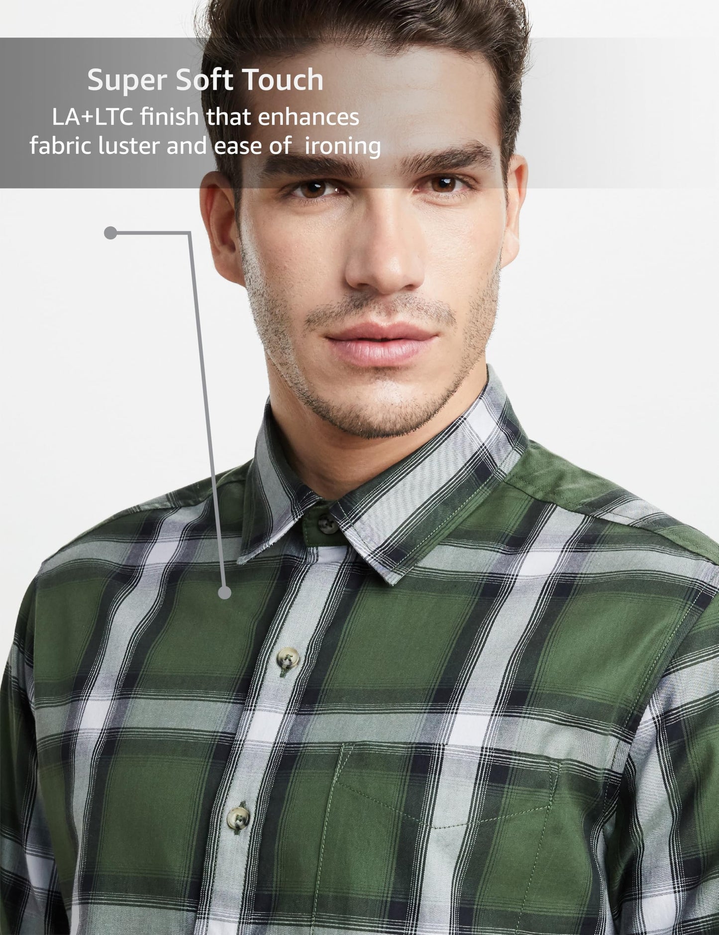 Men's Checkered Casual Shirt - Regular Fit | Full Sleeve | Pure Cotton (Available in Plus Sizes)