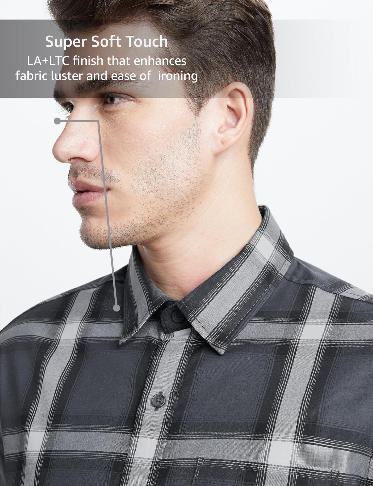 Men's Checkered Casual Shirt - Regular Fit | Full Sleeve | Pure Cotton (Available in Plus Sizes)