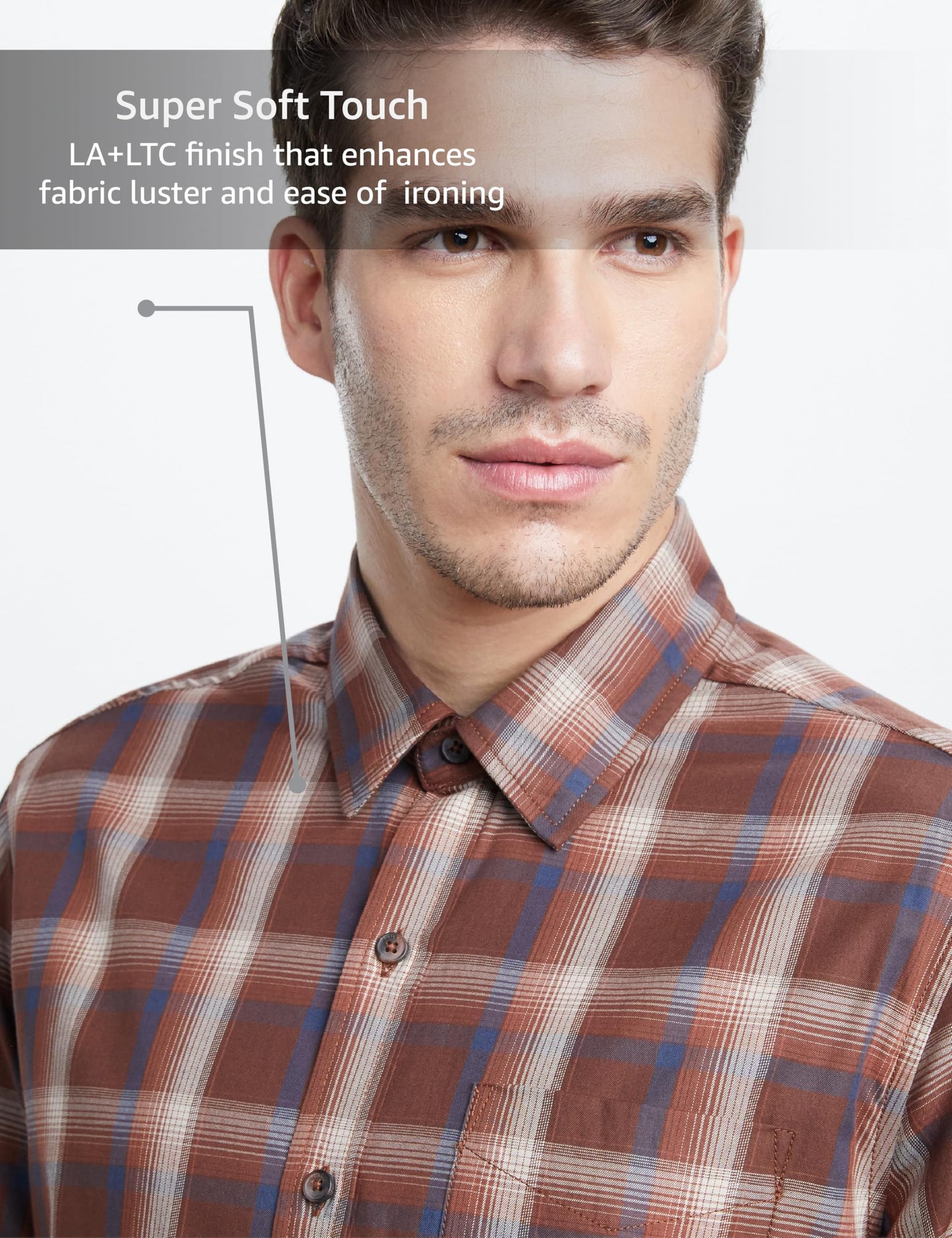 Men's Checkered Casual Shirt - Regular Fit | Full Sleeve | Pure Cotton (Available in Plus Sizes)