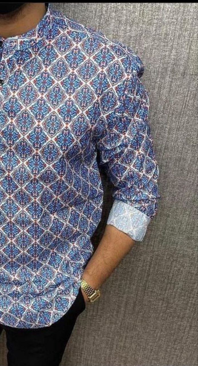 Men's Regular Fit Full Sleeve Cotton Shirt