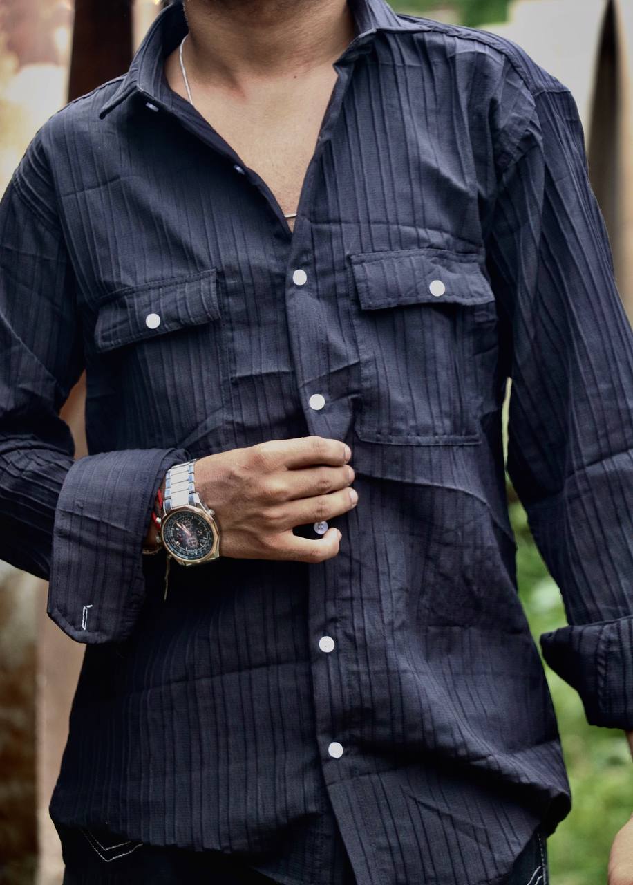 Men's Elegant Full Sleeve Classic Fit Shirt