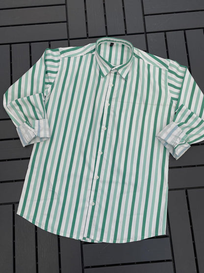 Men's Comfortable Full Sleeve Cotton Blend Shirt